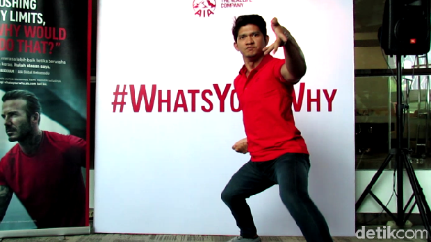 Iko Uwais biasa latihan di gym dan rutin melakukan gerakan silat