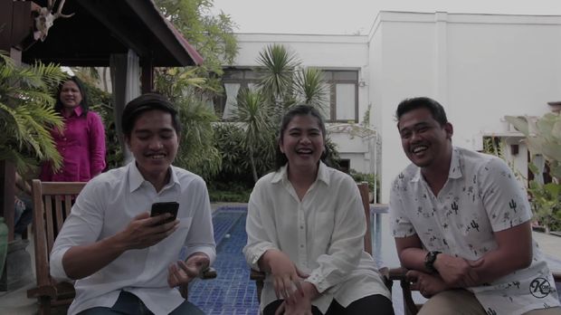 Iriana nimbrung di vlog Kaesang bareng Kahiyang dan Bobby / 