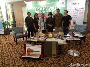 Pemprov Jatim Bagikan 600 Voucher Belanja Big Bad Wolf
