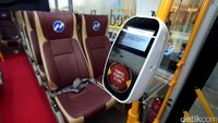 Bus yang disiapkan merupakan bus premium dengan berbagai fasilitas yang membuat penumpang nyaman dan aman menggunakannya.