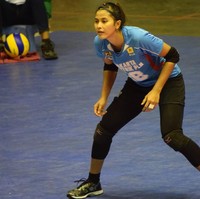 Dian Wijayanti Walau bukan pemain inti diklub Elekrtik PLN. Berkat kerja kerasnya dan juga rekan-rekannya, klub tersebut menjadi juara Proliga. Foto: Instagram