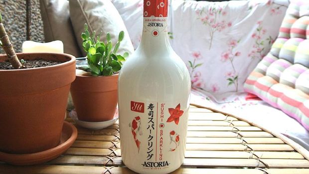 Slurpp! Sparkling Wine Ini Khusus Dibuat untuk Mengiringi Santapan Sushi