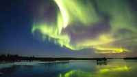 Tempat ketiga ini ada di Paatsjoki, Finlandia. Lokasi terbaik menyaksikan aurora borealisnya dari Jembatan Paatsjoki, Nellim di dekat perbatasan Finlandia-Rusia (Dok. CNN Travel)