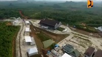 PLBN yang diresmikan merupakan pembangunan tahap I, yaitu zona inti PLBN di atas lahan 8,8 hektare. (Dok. Kementerian PUPR)