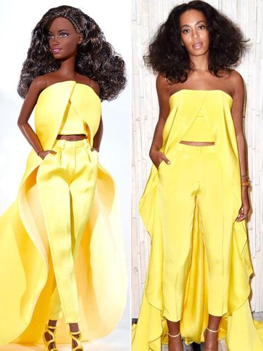 Saat Barbie Tiru Gaya Seleb di Karpet Merah Pakai Gaun Desainer