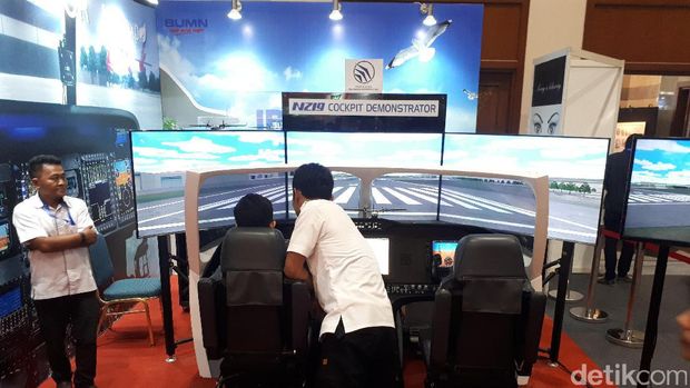 Flight simulator pesawat N219