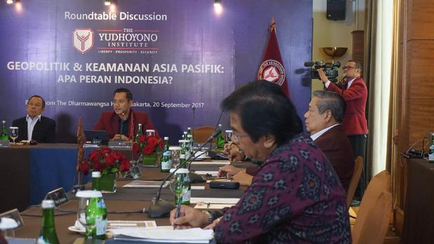 Gelar Diskusi TYI, AHY dan SBY Bahas Rudal Korut Hingga Rohingya