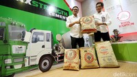 Semen Indonesia memperkenalkan produknya di Indonesia Business and Development (IBD) Expo 2017.