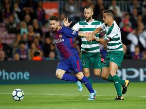 Messi Quat-trick, Barcelona Gilas Eibar 6-1