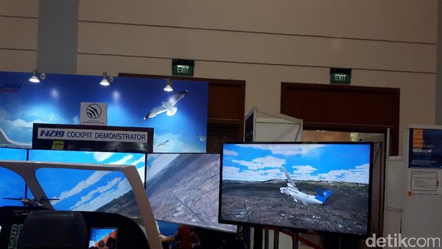 Flight simulator pesawat N219
