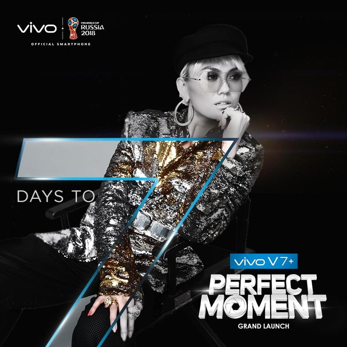 7 Hari Menuju Peluncuran, Vivo V7+ Makin Dinanti