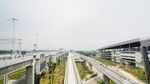 Foto: Pemandangan Keren dari Skytrain Bandara Soekarno Hatta
