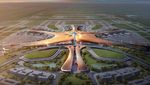 Foto: Penampakan Bandara Bintang Laut Raksasa di China