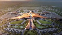 Penerbangan komersial pertama di Bandara Internasional Beijing Daxing (PKX) akan lepas landas sekitar 20 September. (CNN)