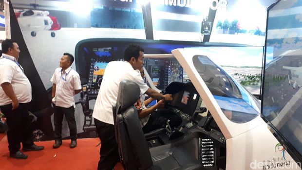 Flight simulator pesawat N219