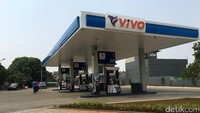 SPBU Vivo berdiri di jalan Raya Cilangkap dari arah Cipayung menuju Pondok Ranggon.