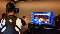 Dibandingkan dengan berolahraga yang sesungguhnya, olahraga dengan virtual reality mungkin terasa lebih mudah namun bukan berarti tidak menantang. Foto: Instagram