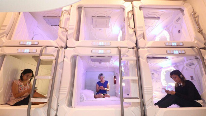 Foto: Hotel Tab Capsule di Surabaya (Zaenal Effendi/detikTravel) Foto: Hotel Tab Capsule di Surabaya (Zaenal Effendi/detikTravel)