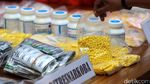 Polda Metro Amankan Puluhan Ribu Butir Obat-obatan Keras dan Psikotropika