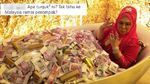 Bukan Bos Travel, Ini Sosialita Malaysia yang Mandi Tumpukan Uang di Bathtub