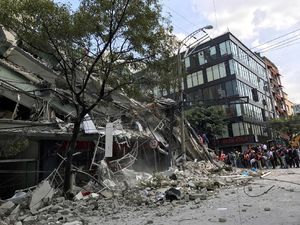 Gedung-gedung Ambruk, Begini Kerusakan Akibat Gempa di Meksiko