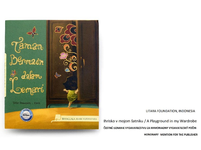 Buku Anak  Taman Bermain Dalam Lemari akan Rilis dalam 