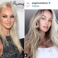 Candice Swanepoel yang lahir di Afrika Selatan pada Oktober ini pernah mengunggah foto dirinya tanpa makeup di Instagram pribadinya.  Wajahnya terlihat sama, hanya terlihat berbeda pada bagian matanya saat tidak bermakeup yang justru membuatnya terlihat lebih muda. Foto: Dok. Getty Images, Instagram