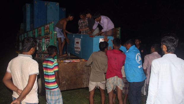 Cuaca Buruk Tak Halangi Bantuan RI untuk Rohingya di Bangladesh