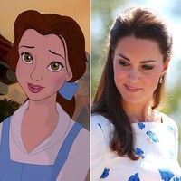 Putri Belle dari kisah Beauty and the Beast mengingatkan pada sosok rendah hati Putri Kate Middleton. Foto: Dok. Getty Images, Disney