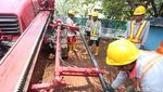 PLN Lakukan Pengeboran Kabel Listrik Bawah Tanah di Jakarta
