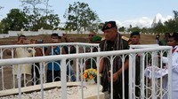 Panglima TNI Jenderal TNI Gatot Nurmantyo menyampaikan bahwa ada sebanyak 317 prajurit TNI yang dimakamkan di TMP Baucau. Dok. Puspen TNI.
