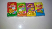 Permen siul juga tak kalah jadul. Teksturnya empuk dan saat digigit terasa renyah. Permen ini bisa ditiup sebelum dimakan. Uniknya permen akan menghasilkan bunyi siulan. 