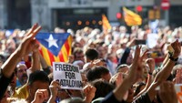 Untuk diketahui Katalan dengan ibukotanya Barcelona merupakan wilayah otonom yang hendak memerdekakan diri dari Spanyol. /Foto: Reuters