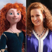 Putri Lalla Salma dari Morocco merupakan wujud nyata dari Putri Merida dari kisah dongeng Brave. Foto: Dok. Getty Images, Disney