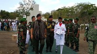 Lebih lanjut Panglima TNI menyampaikan bahwa sebagian besar para prajurit TNI yang gugur langsung dimakamkan di TMP Seroja Baucau, sehingga tidak diketahui oleh keluarganya. Dok. Puspen TNI.