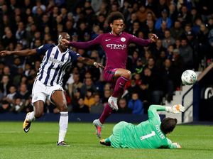 Dua Gol Sane Antarkan City ke Babak Keempat