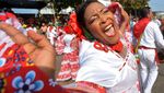 Foto: Lenggak-lenggok Wanita Cantik Kolombia