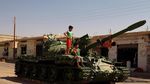 Tank Perang Militer Suriah yang Kini Jadi Mainan Anak-anak
