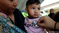 Pelaksanaan kegiatan bakti sosial ini mendapat sambutan dan antusiasme dari warga Muara Angke, Jakarta Utara.