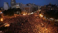 Penangkapan si menteri dianggap sebagai upaya pemerintah pusat Spanyol untuk menggagalkan referendum Catalonia untuk memisahkan diri dari Spanyol/Foto: Reuters