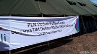 Selain mengadakan pengobatan gratis, PLN juga memberikan bantuan berupa 300 paket sembako, 32 petak jaring apung, alat kompresor untuk menyelam dan alat pancing yang seluruhnya bernilai Rp 225 juta. Selain itu PLN juga akan memberikan bantuan berupa 7 buah kapal tangkap untuk warga dalam waktu dekat.