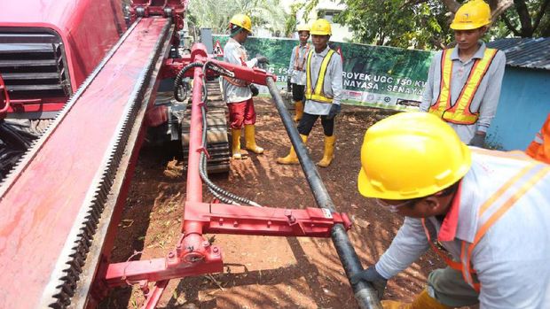  PLN  Bikin Jaringan Kabel  Listrik Bawah Tanah di Jakarta