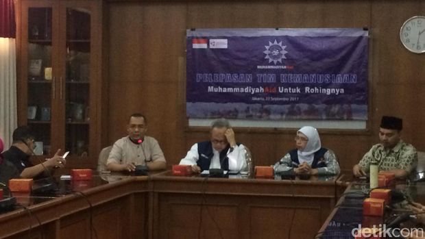 Muhammadiyah Lepas Tim Kemanusiaan Bantu Pengungsi Rohingya