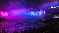 Walaupun banyak lampu yang dipasang, sistem yang baru ini malah lebih hemat 60% energi dibanding lampu yang dulu terpasang (Niagara Parks)