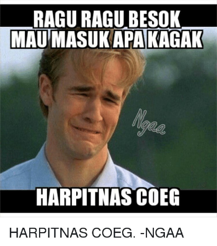 Curhatan Kocak Netizen Lewat Meme Harpitnas