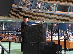 Rayakan 1 Muharam, JK Berkopiah di Sesi Debat Umum Sidang PBB