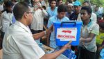 Tenda Bantuan Indonesia untuk Rohingya Tegak Berdiri di Bangladesh