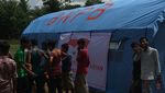 Tenda Bantuan Indonesia untuk Rohingya Tegak Berdiri di Bangladesh