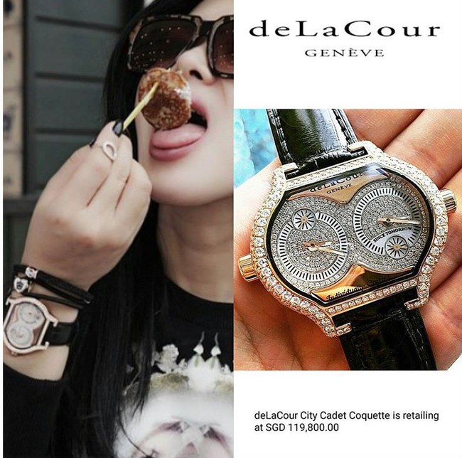 deLaCour City Cadet Coquette dibanderol seharga Rp 1,1 miliar. Foto: Instagram/fashionsyahrini