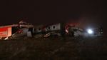 Patah Jadi Dua, Ini Penampakan Jet Pribadi yang Jatuh di Istanbul